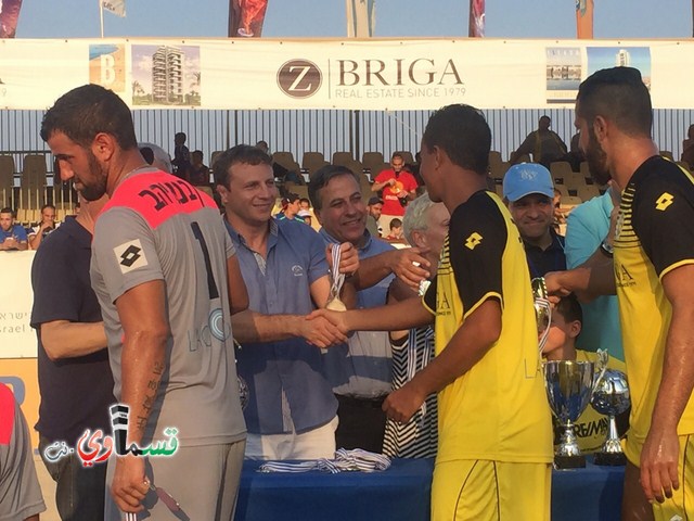 فيديو:  كفرقاسم في الصدارة ... فلفلة بطل ابطال الدوري لكرة الشواطئ 3-1 وعامر يتيم يتالق كالنجم في السماء 